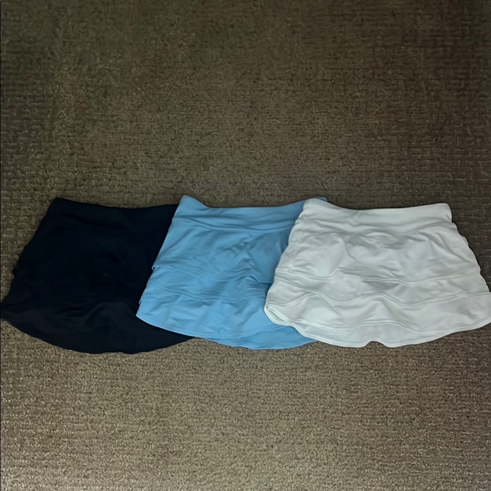 Athleta Kids Skirts - Black, Blue, and White 3pack